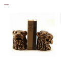 Classic Lion Head Decorative Bookends